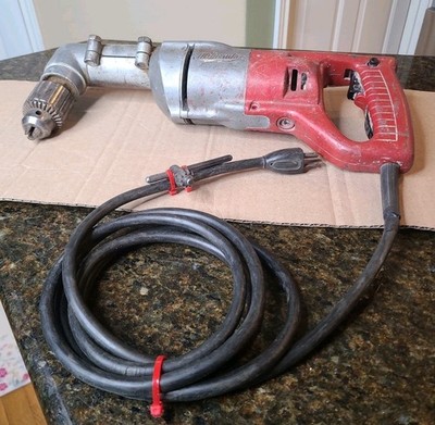 Milwaukee Heavy Duty 1/2'' Reversible Right Angle Drill 1101-1 4.5A