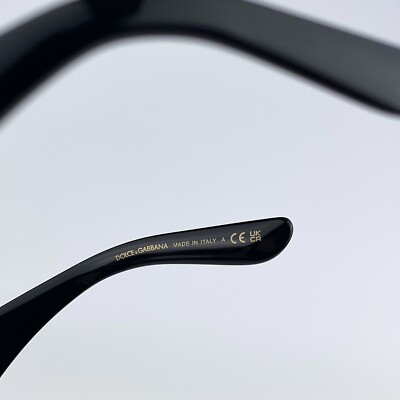 D&G Women AUTHENTIC Sunglasses Black Dark Grey Cat Eye  display picture 1
