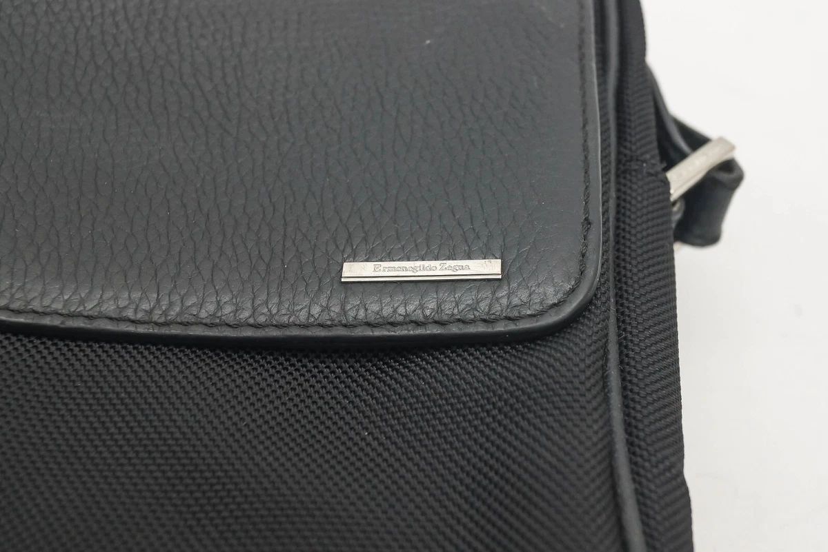 Zegna top laptop bag