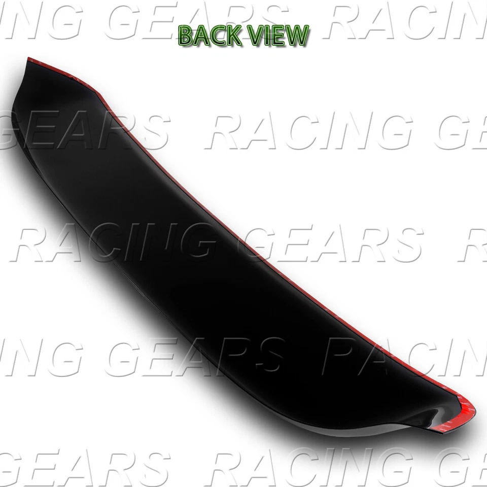 PARA ACURA RSX DC5 TIPO-S NEGRO ABS PLÁSTICO VENTANA TRASERA TECHO VISERA ALERÓN ALERÓN Foto 4 de 4