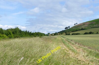 Photo 6x4 Arable field under Dod Law Doddington/NT9932 Beside the B6525. c2015