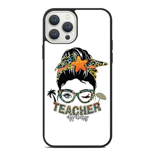 Anti fingerprint For iPhone SE XS XR Max 5 6 7 8 Plus Retro Graphic Teacher Life - Picture 6 of 25