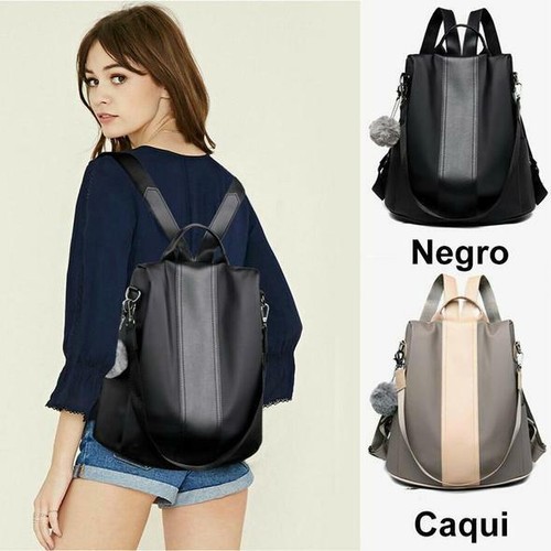 Bolso mochila antirrobo impermeable mujer antimanchas viaje bolsa | eBay