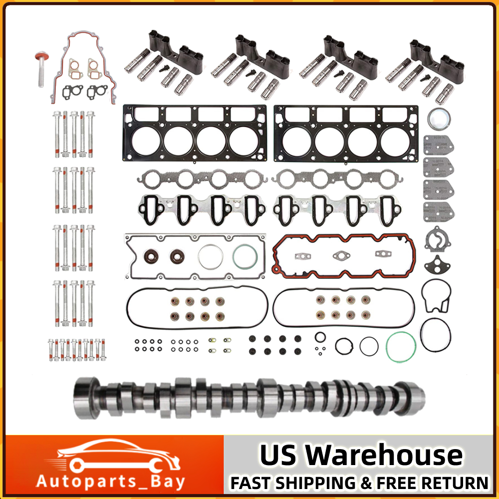 AFM DOD REPLACEMENT KIT CAMSHAFT GASKETS BOLTS LIFTERS For 05-14 Chevy GM 5.3L