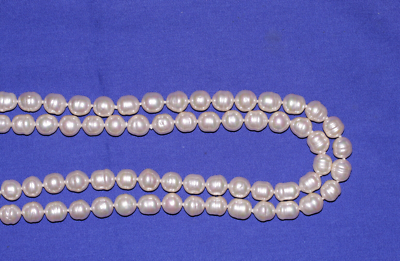 Collana Di Perle D'acqua Dolce Di Patate Fatte A Mano Da 8-9 Mm, 54 - Foto 4