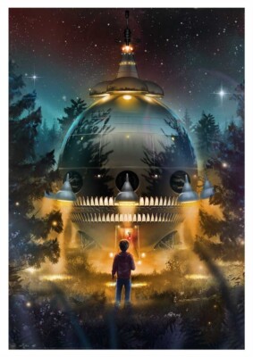 Andy Fairhurst | E.T. The Extra-Terrestrial   FINE ART PRINT | A2 | 21/2000