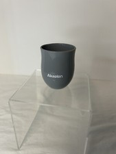 Silicone Baby Training and Learning Cup for Infants and Toddlers, 2 oz Grey