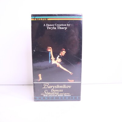 Baryshnikov Dances Sinatra Twyla Tharp (VHS) 1984 Dance Series Ballet NEW Sealed
