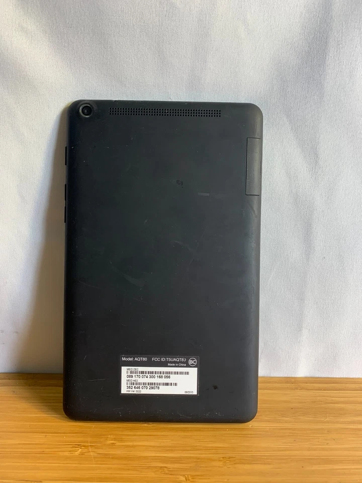 Sprint AQT80 Slate 8 in Black 16GB Wi-Fi+4G Sprint 8" Tablet Tested - Image 2 of 3