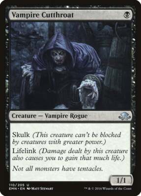 Vampire Cutthroat Eldritch Moon NM Black Uncommon MAGIC MTG CARD ABUGames