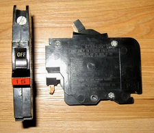 Federal Pacific FPE 15A 15 Amp single Pole Type NC Circuit Breaker NC115