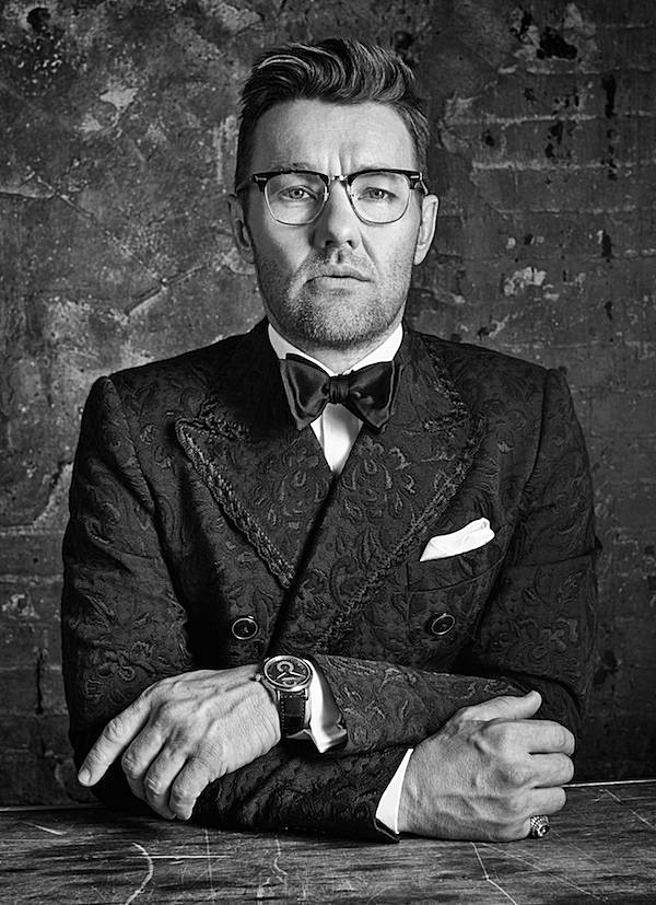 Dolce & Gabbana Mens Flower Jacquard Black Size 48 Notch Lapel