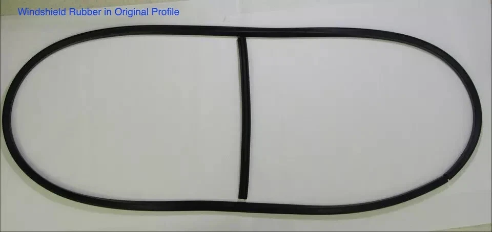 For 1942 Plymouth 4 Dr Complete Master Window Weatherstrip Gasket Rubber Kit - Image 4 of 4