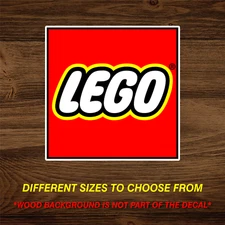 LEGO LOGO VINYL STICKER DECAL CAR TRUCK BUMPER WINDOW