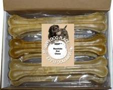 HDP Premium Pressed Rawhide Bones 12" Long lasting Dog chew