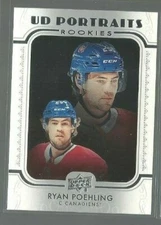 2019-20 Upper Deck Portraits #P48 Ryan Poehling (ref 77988)