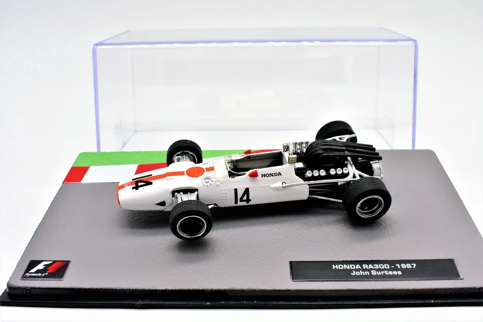 Modellini auto FORMULA 1 scala 1:43 HONDA RA300 Surtees collezione modellismo - Immagine 3 di 4