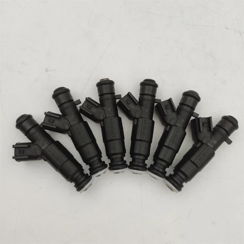 6X 0280155923 Fuel Injectors Fits For 99-01 Jeep Cherokee XJ 4.0L 4-hole UPGRADE - Picture 3 of 11