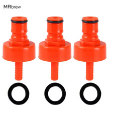 3Pcs/Lot Homebrew Carbonation Cap Plastic PET Bottle Carbonation Caps with Gaske