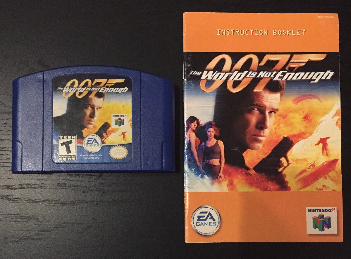 The World Is Not Enough【中古美品・N64北米版】 007 The World Is Not Enough【中古美品・N64北米版】 007 : The