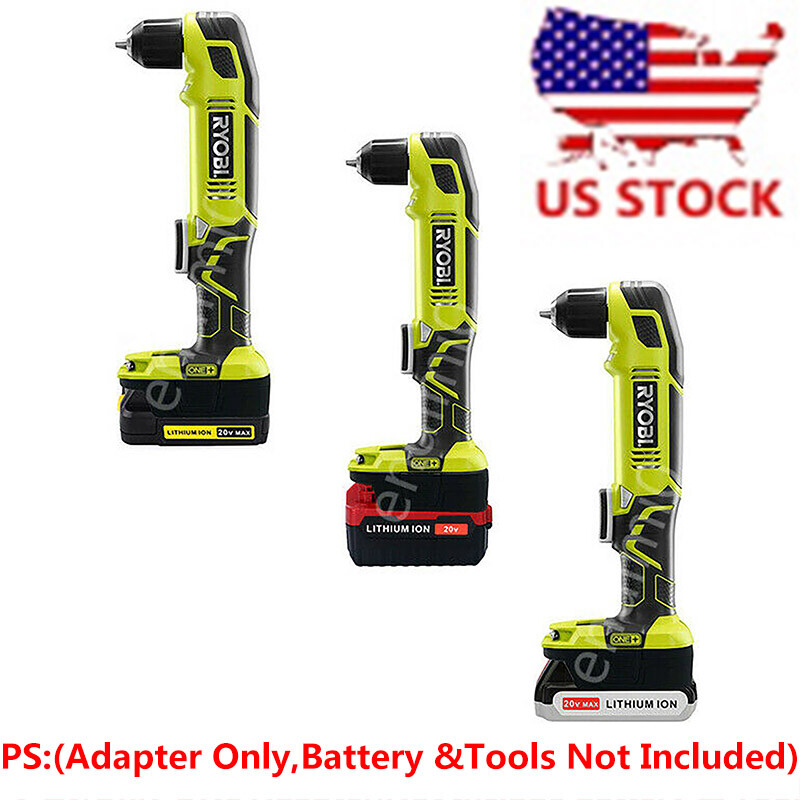 1x Adapter For Ryobi 18V System Tools Use Blacke+Decker/Porter