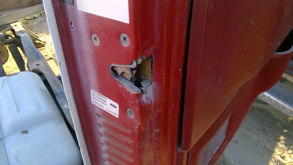 Ford F350 1989 conductor izquierdo mecanismo de cierre de puerta delantera conjunto de cerradura OEM Foto 3 de 4