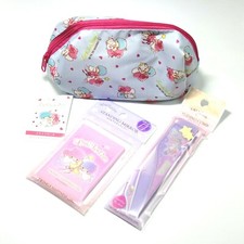 SANRIO Little Twin Stars KIKI and LALA 3 Set Comb Mirror pouch from Japan
