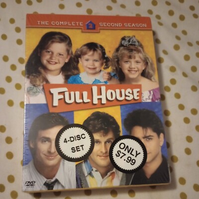 NEW Full House The Complete Second 2nd Two Season DVD Bob Saget Tanners DJ Show 