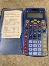 Lot Of 10 Texas Instruments TI-15 Explorer Elementary Calculator Solar Power
