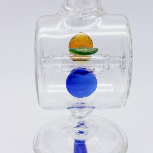 Mini percolatore fumo tubo acqua tubo a vento vetro 5,3" narghilè tubo dell'acqua narghilè - Foto 14 di 15