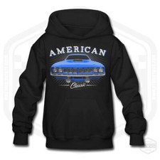Children's 1971 Plymouth Barracuda American Muscle Car Hoodie