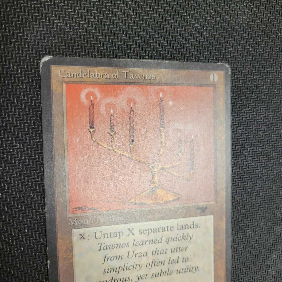 Candelabra Of Tawnos Antiquities ENGLISH Played MTG Magic Candelabra Of Tawnos Antiquities ENGLISH Played MTG Magic