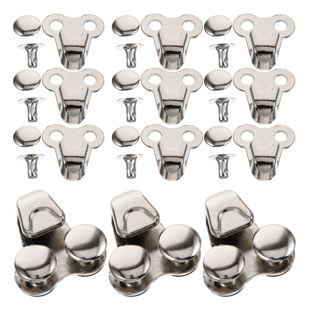 APL 20 Pezzi Accessori per Fibbie per Scarpe Fibbie per Lacci Accessori per Riparazione Scarpe