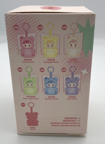 USA Hacipupu Gummy Bear Series Vinyl Plush Pendant Blueberry Flavor AUTHENTIC - Picture 4 of 7