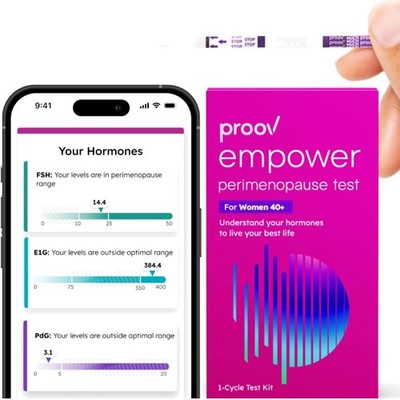 Empower Hormone Tracker - at Home FSH, LH, Estrogen & Progesterone  Strips - ...