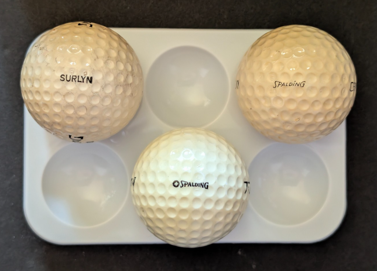 【ゆで卵】SPALDING CENTURION SPMN-52 vtg - lot - SPALDING GOLF BALL - Honor - Centurion - Trophy
