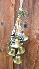Witch's  Protectiom Bells - with Attatched Spell