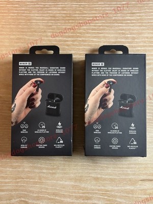 Marshall Minor III True Wireless In-Ear Headphones - Black for