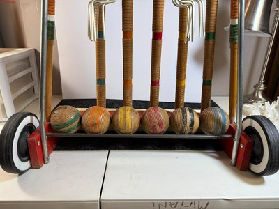 1960's VINTAGE TED WILLIAMS SEARS CROQUET SET RARE | eBay