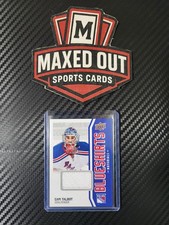 2025-26 RANGERS CENTENNIAL BLUESHIRTS MATERIAL 1:80 PACKS CAM TALBOT #BSM-CT
