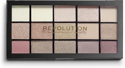 Revolution Beauty London Reloaded Eyeshadow Palette Highly Pigmented 15 Shades