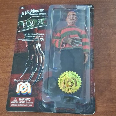 Mego Freddy Krueger A Nightmare on Elm Street 8'' Action Figure 14 Point Articul 