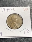 1949-S Lincoln Cent XF Free Shipping
