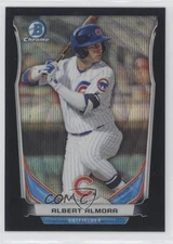 2014 Bowman Draft Top Prospects Chrome Black Wave Refractor Albert Almora