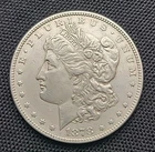 1878 Morgan Silver Dollar Circulated 7 TF REV. Of '78