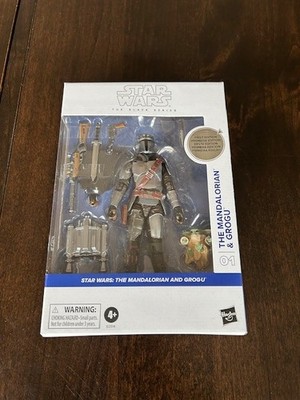 Star Wars Black Series #01 Mandalorian And Grogu Deluxe First