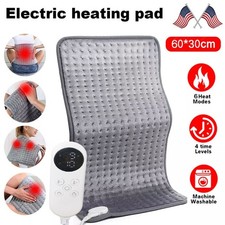 Electric Heating pad for Grey Pain and Cramps Relief - 2 Hour auto Of 12"x24"