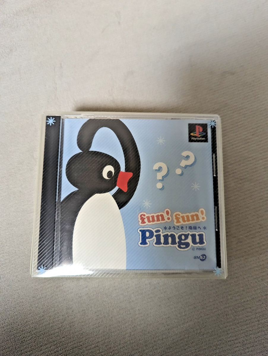 FUN FUN PINGU Limited Edition GOOD PS1 Playstation For JP System