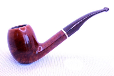 Pfeife, Pipe Pipa  SAVINELLI  BRUNA 627 Bent, 6 mm Filter ,Top Estate