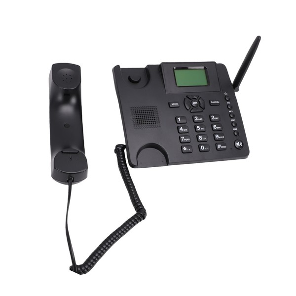 Teléfono de Escritorio GSM Inalámbrico Doble SIM 2G Fijo Inalámbrico Para Hogar Hotel Popular